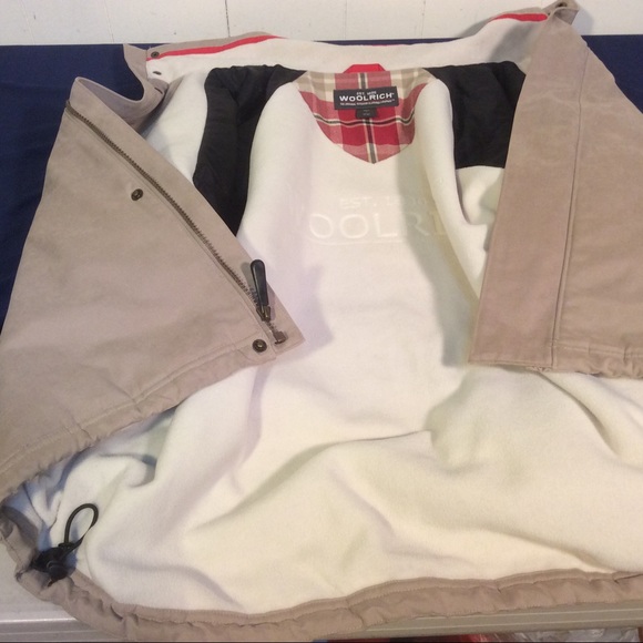Woolrich Classic Mens fleece lined Jacket Size Large - Picture 12 of 13
